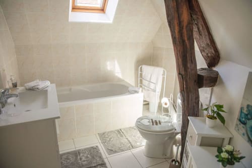 Salle de bain maison des Ours à Chémery