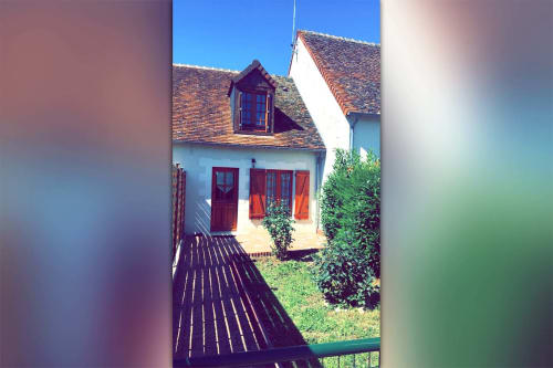 Jardin maison des Perroquets à Chémery