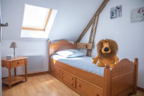 Chambre enfant maison des Lions à Chémery
