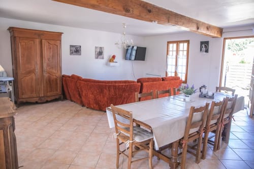 Séjour maison des Lions à Chémery