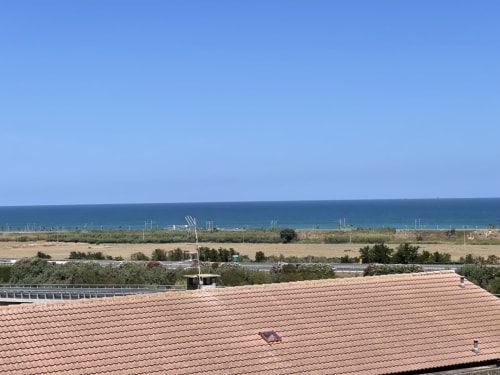 Vista panoramica sul mare da Rigiariloo Home Apartments a San Giacomo degli Schiavoni, Italia