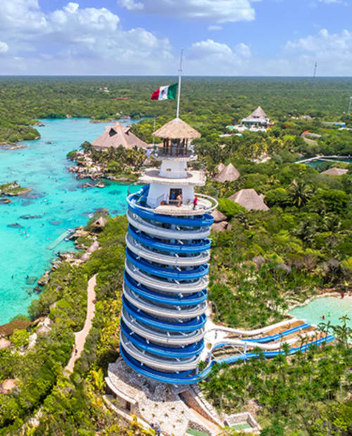 Le centre de loisirs de XEL HA est à 15 minutes en voiture