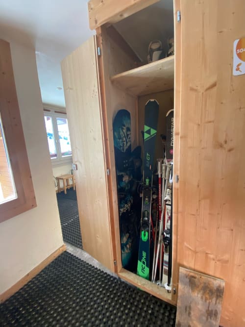 Grand casier à skis Belle Plagne
