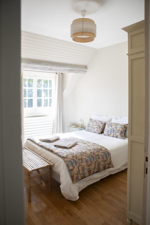 Moulin Dorceau - Chambre double - Charme - Confort - vue jardin