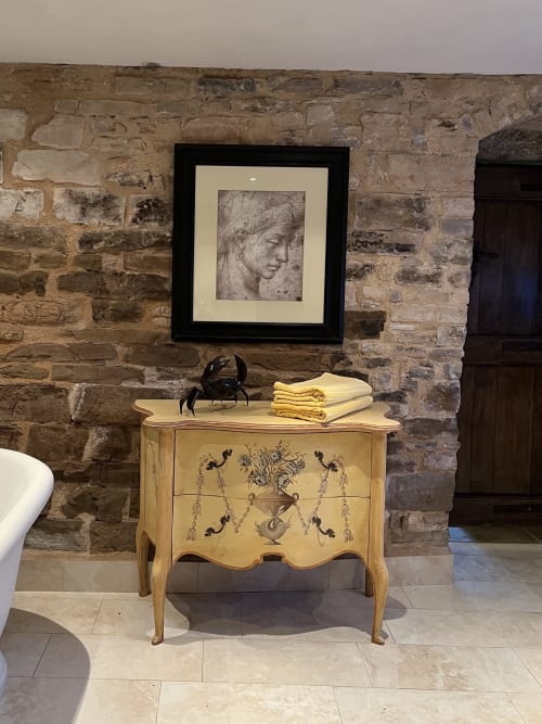 Lots of antiques adorn the rooms