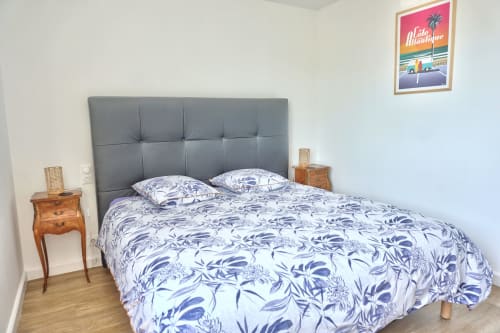Chambre Caraïbes à l'Auberge Ti'gousket, lumineuse avec lit king size, au calme