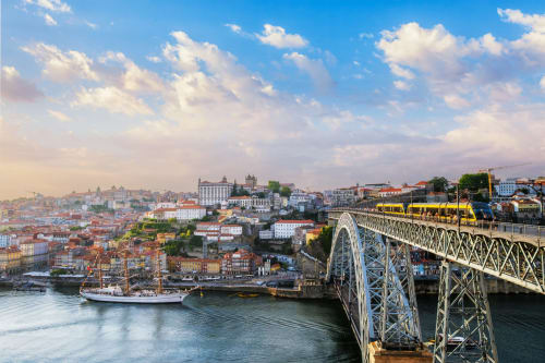 Vue de Porto depuis Gaia