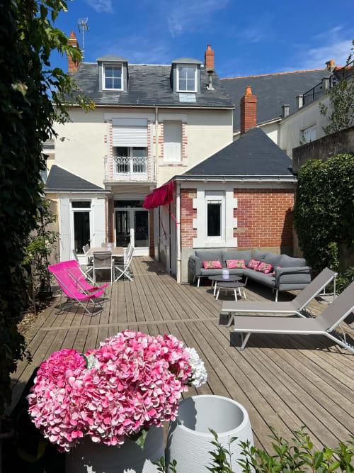 Sables d'Olonne gite / Villa / B&B ADELOUANE pour 11 personnes. acces directe sur la plage la mer