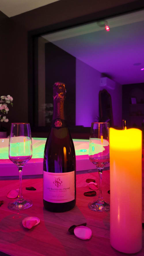 Nuit romantique avec jacuzzi à Talmont Saint Hilaire en Vendée