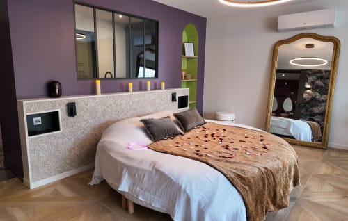 Chambre avec jacuzzi, la suite Passion