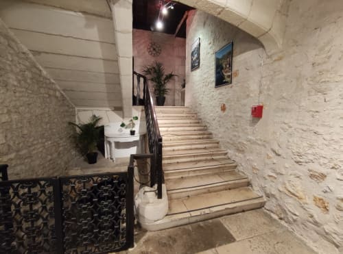 Magnifique hall et escaliers Hotel Pavillon saint Martin, Lot