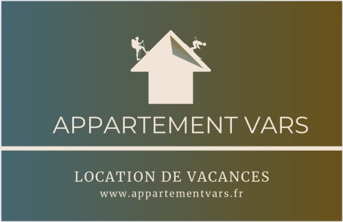 logo d'appartement vars, location de vacances, avec lien vers appartementvars.fr