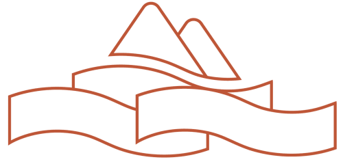 Mountain landscape with open book banner for Embaixada da Vila guesthouse in Cascais
