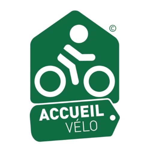 Accueil Vélo Willkommenslogo für Chambres d'hôtes le Grand Bienfaisy, Remiremont