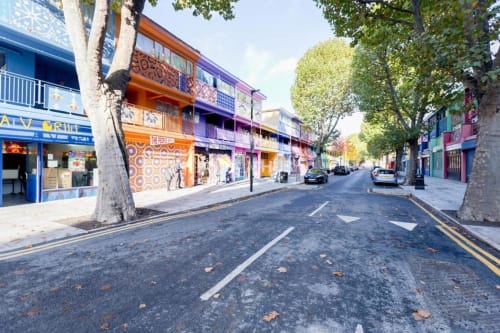 Restaurant/places to eat,Street View, Supermarket/Grocery,Canary Wharf,Aberfeldy Village, Shopping Area, Parking,Neighbourhood,East India,Activities