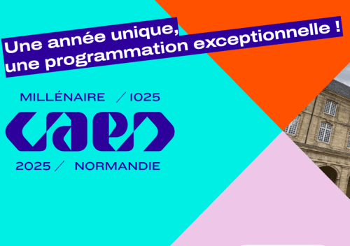 Affiche du millénaire de Caen