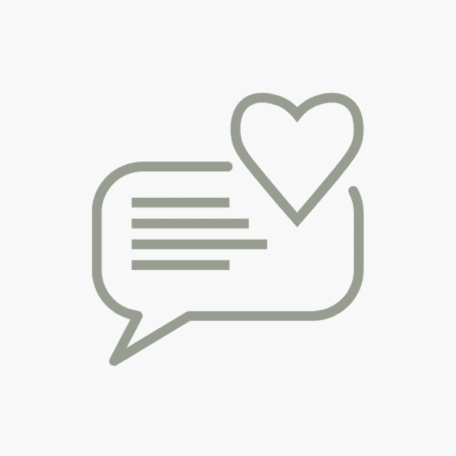 Icona messaggio d'amore rappresentante le testimonianze degli ospiti di La Cascina di Bea, bed and breakfast a Torre Boldone, Bergamo