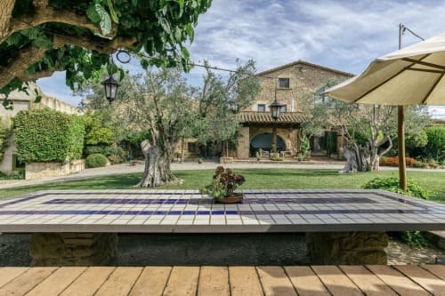 Barbacoa, rural, costa brava, cataluña, jardín, piscina, futbol, basquet, granja, animales, familias, amigos