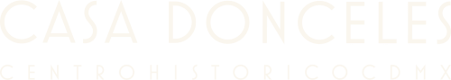Casa Donceles hotel logo, Mexico City