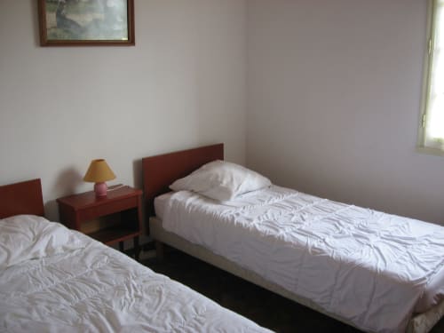 chambre 2 lits de 80 cm X 200 cm gîte les salines Noirmoutier en L île