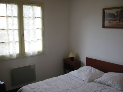 chambre 1 lit de 140 cm X 190 cm gîte les salines Noirmoutier en L île