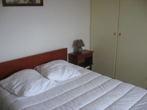 chambre 1 lit de 140 cm X 190 cm gîte les salines Noirmoutier en L île