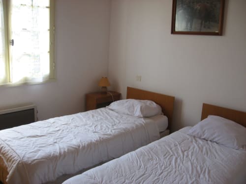 chambre 2 lits 80 cm X 200 cm  gîte fleur de sel  Noirmoutier en L île
