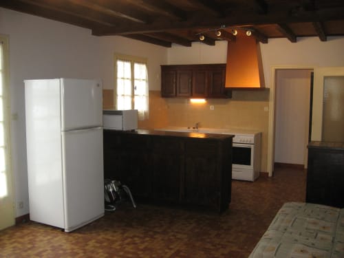 cuisine réfrigérateur congélateur   gîte fleur de sel Noirmoutier en L île 