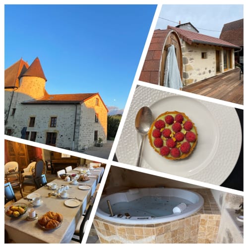 chambre d'hôtes de charme, château, brionnais, charolais, table d'hôtes, piscine, espace bien-être, calme, repos, détente, patrimoine historique, jardin zen, hôtel, tourisme, sud-brionnais, voitures anciennes, randonnées, La Clayette, Varennes-sous-Dun, 