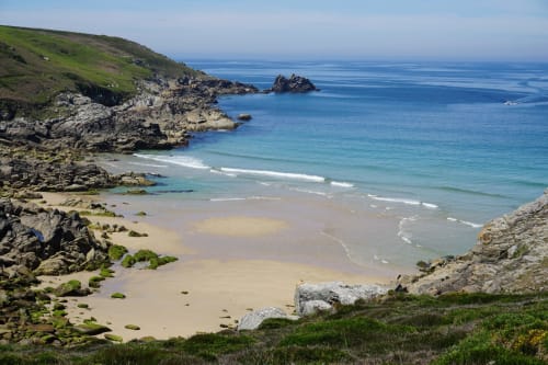 landscape coastal path bed and breakfast Finistère Douarnenez