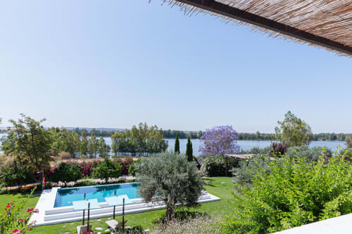 Villa de luxo com piscina, jardins exuberantes e vistas para o rio com vista para Juromenha, Portugal