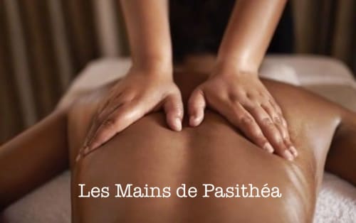 Professionelle Massage-Therapie im Spa La Conciergerie De Franck in Boissières