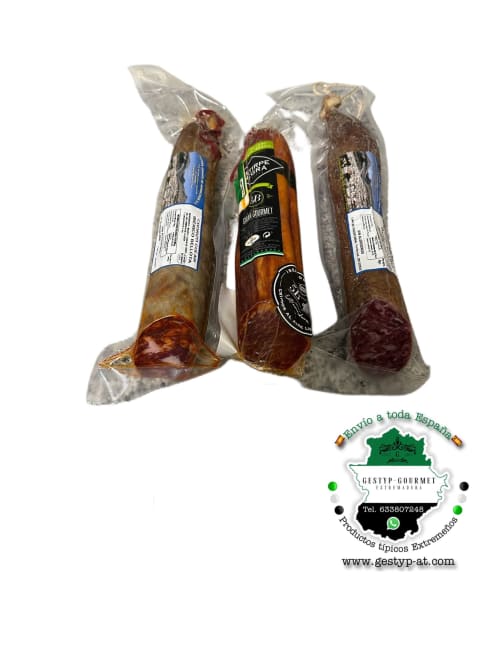 Embutidos curados de Gestyp Gourmet Extremadura, delicatessen tradicionales de Mérida