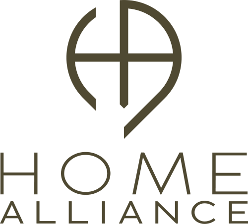 Home Alliance B&B logo with cross symbol, Bombarral accommodation