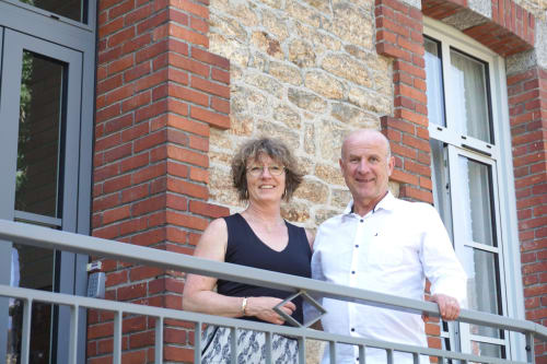 Sophie and Paul receive you at the Auberge Ti'gousket in Guingamp, Britanny