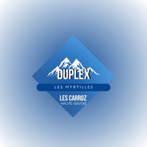 logo duplex les myrtilles les Carroz France Haute-Savoie