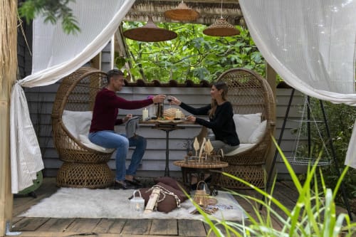 Formule escapade insolite gourmande, repas veggie ou classique, fait maison avec produits locaux 