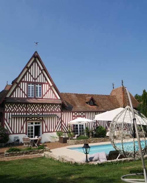jardin et piscine