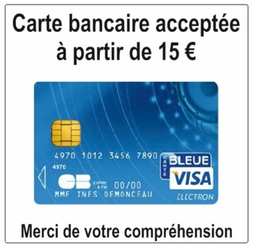 Paiement simple et sécurisé par carte bleue. Réglez facilement votre séjour dans notre chambre d’hôtes en Vendée.