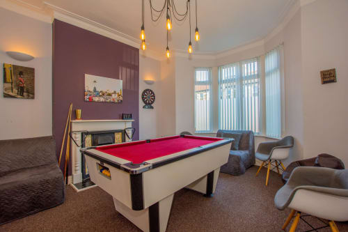 Games Room with Pool Table and Dartboard