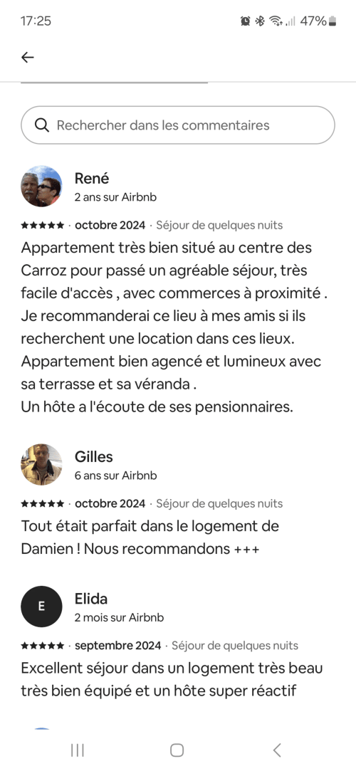 avis clients duplex les myrtilles les carroz haute savoie France