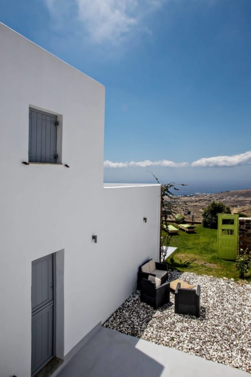 Tinos blue sky
