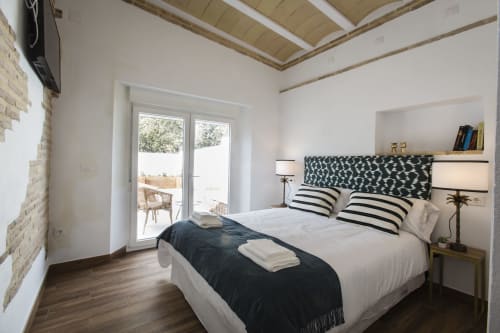 Sevilla, Andalucía, apartamento, Alojamiento, Patio, terraza, mascota,