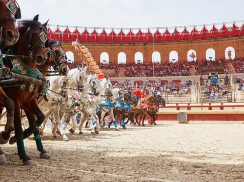 Le célèbre parc à thème historique du Puy du Fou à 15 minute du Petit Moulin Pouzauges
