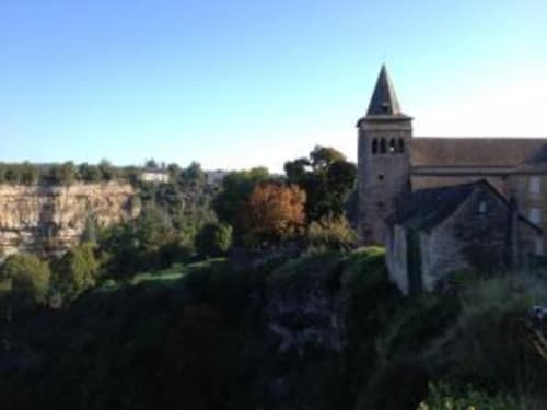 EGLISE SAINTE FAUSTE TROU DE BOZOULS CANYON