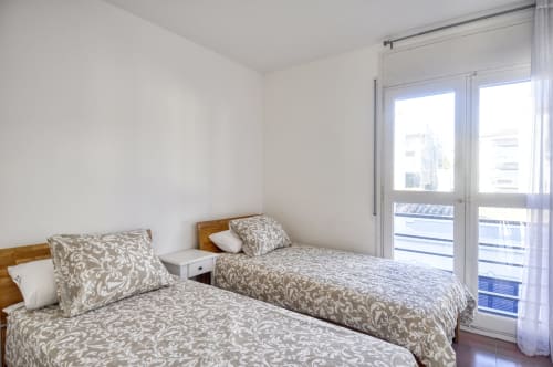 Habitació doble amb balcó amb vistes al mar a Finques Garcia Enrich, Palafrugell