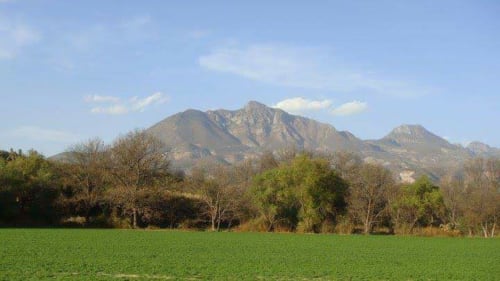 Vista general del Cerro Juarez