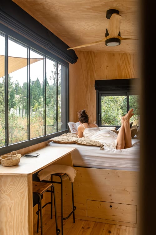 Logement insolite. Pépiite. Lodge cosy et raffiné