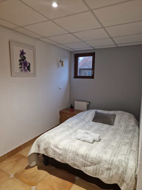 Bed | Towel | Sheets | Window