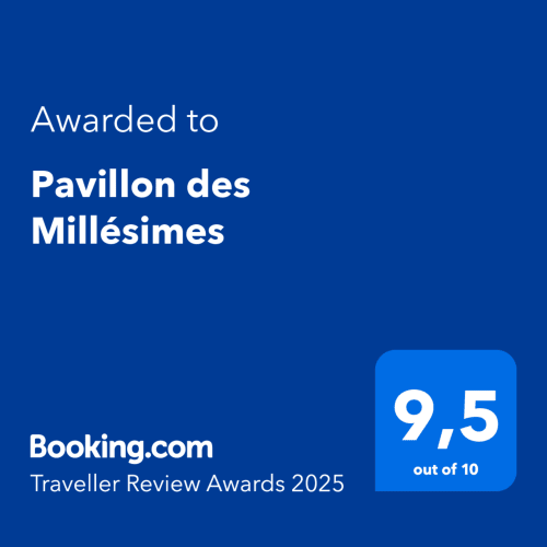 Pavillon des Millésimes : 9,5/10 aux Traveller Review Awards 2025 de Booking.com
